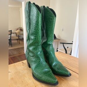 Jeffrey Campbell Green Dagget Boots